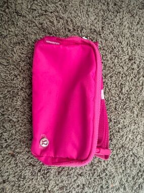 lululemon Hot Pink Belt Bag